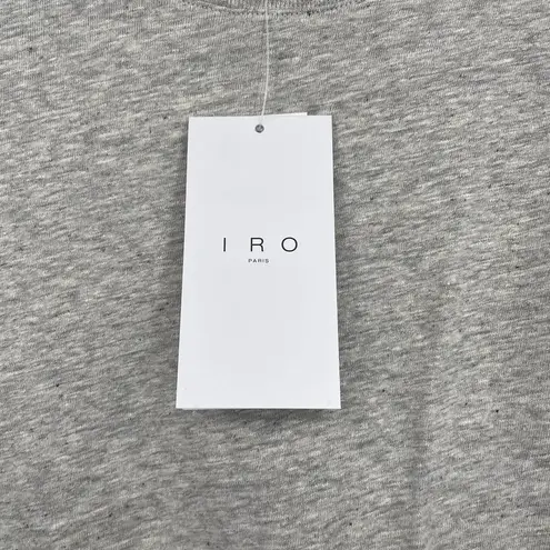 IRO NWT Tarika Sleeveless Crewneck Top Padded Shoulder Size XS Organic Cotton