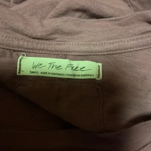 We The Free oversized Beachy long sleeve top