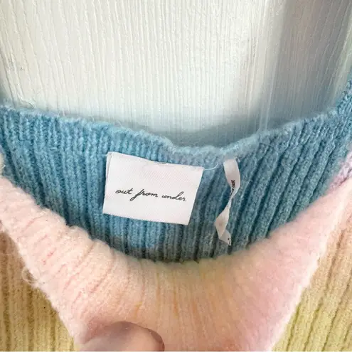 Urban Outfitters  Out From Under Pastel Ribbed Knit Crop Top SMALL