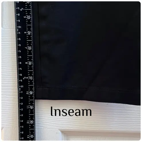 Eileen Fisher  Knit Viscose Blend Straight Leg Size 10 Pant 29.5 Inch Inseam