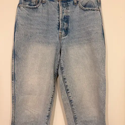 Revice Denim  Light Wash Button Fly Jeans