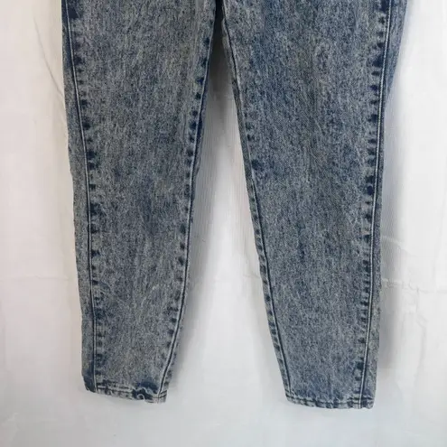 Chic VTG Y2K Acid Wash Pleated Front Denim Jeans Size 8* (0