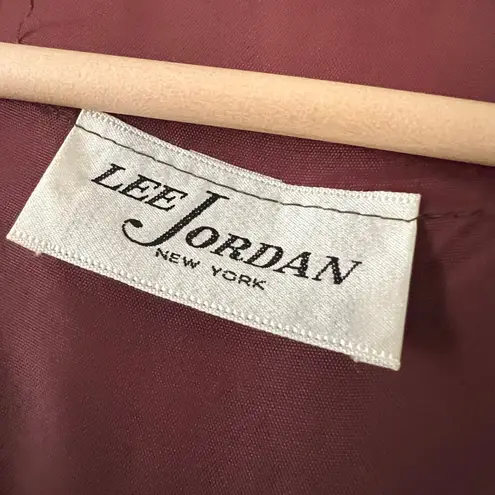 Vintage Lee Jordan Sequin Blazer Jacket 70s Size 12 Multi