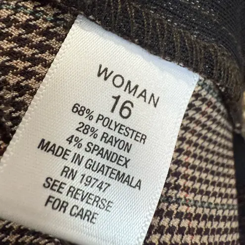 Roz & Ali Gray Ankle Cropped Pants