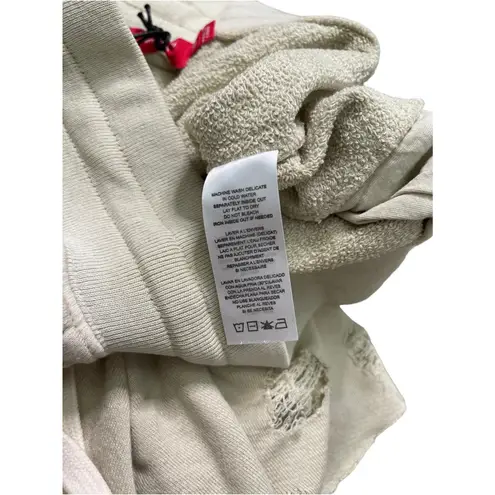 N: Philanthropy Coco Shorts Distressed Vintage Bone Beige Women Size XS - NWT