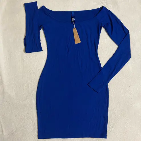 SKIMS Soft Lounge Off-The-Shoulder Dress M