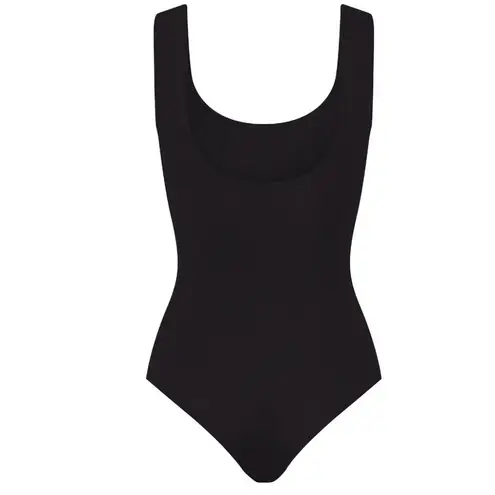 Rat Boi PERFECT SCOOP BODYSUIT IN ONYX Black Size XS