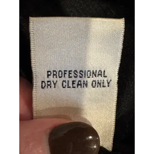 Yoana Baraschi Anthropologie Dress Women 8 Black Dotted Column Sheath Mini Retro