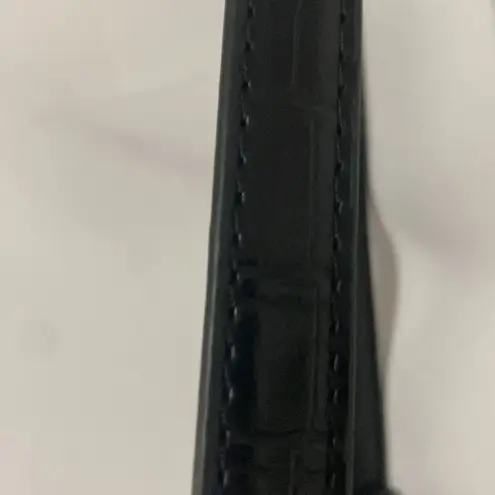 THE HOUSE OF WANT Elegant Black Chain Strap Bag GOLD LOOPS PLASTIC BLAC LOOPS