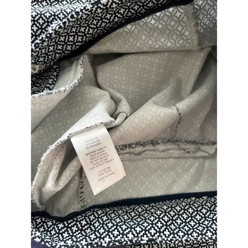 Cynthia Rowley  | Blue Geometric Ankle Dress Pants | Sz 4