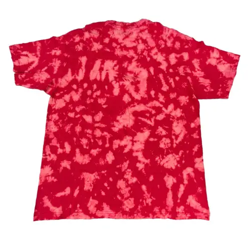 Letter N Red Tie Dye T