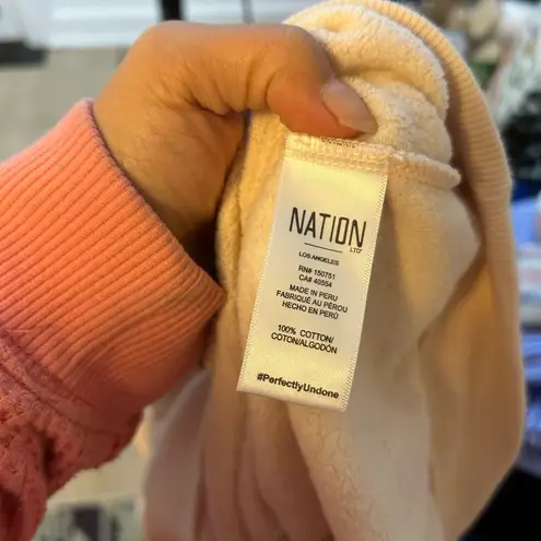 Nation Ltd Mandi Dressed Up Puff Sleeve Sweatshirt