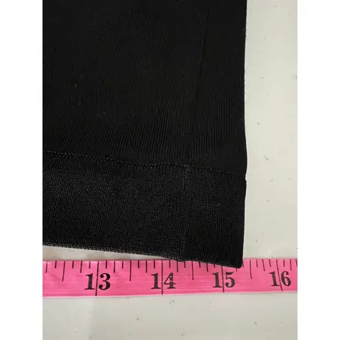 Misook Exclusively Ponte High Rise Pull On Dress Pant Stretch Black Size S