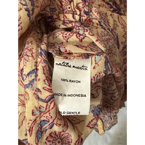 Natalie Martin Floral Blouson Mini Dress M