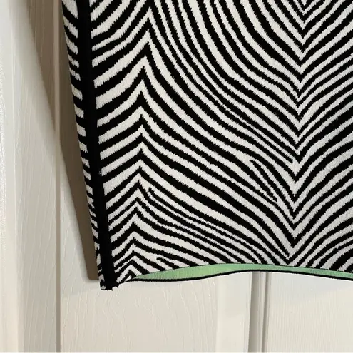 Opening Ceremony Black and White Zebra Patterned Mini Skirt Size Large Barney's