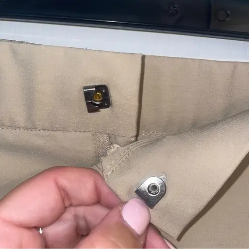 Baleaf Khaki Lined Skort Athletic/ Golf/Tennis Skirt Zip Up Pockets Size 2XL NWT