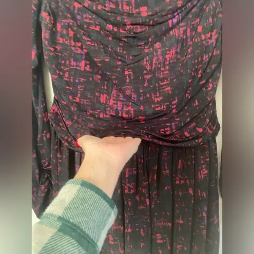 Leota - Cowl Neck Stretch Jersey Dress Size XL Drapey Classy Comfy Stylish Dress