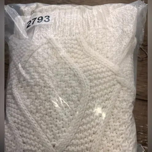 Anthropologie ‎ cream cable knit sweater size Xs