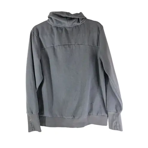 Avia Womens Grey Pullover Cowl Neck Sweatshirt Size L