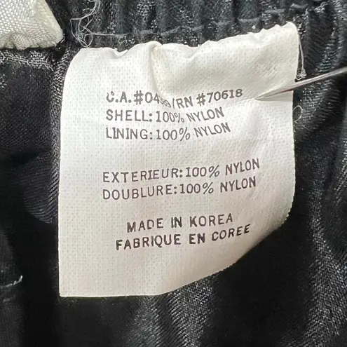 Sunice Ski Pants Women 16 Black Elastic Waist Waterproof Lined Snow Rain Outdoor