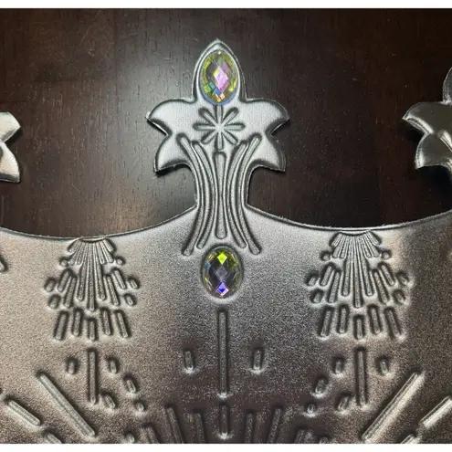 The Wizard of Oz: Glinda the Good Witch Jeweled Crown Adjustable, 12” Tall Silver