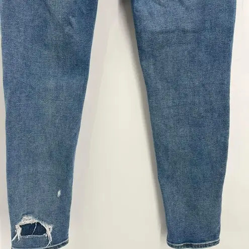 American Eagle  Outfitters Women's Super Hi-Rise Jegging Crop Blue Jeans Size 8