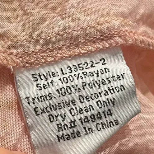 Johnny Was Kalik Mini Dress Size Small