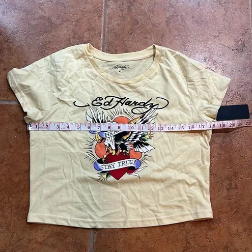 Ed Hardy NWT  Crop top size XL