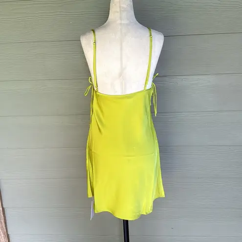 Rumored “Meadow” Mini Dress in Citron