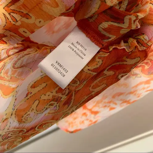 Coldwater Creek CHIFFON Women’s Tunic Top- Size: M