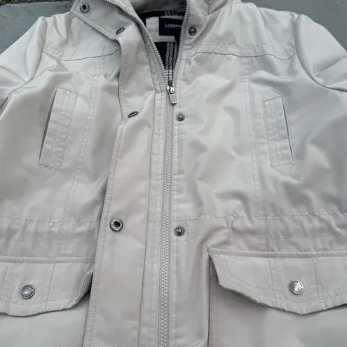 London Fog EXPEDITION GEAR Jacket Coat Blanket Lined Beige Size Large