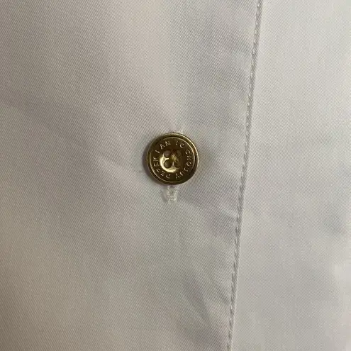 Derek Lam Clinton Sleeveless Button-Up Top white oversized NWOT size 2