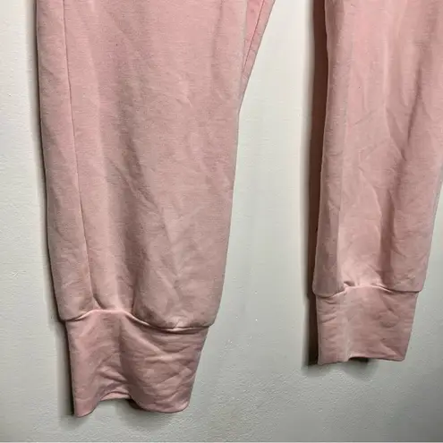 Fabletics  Luxe Terry Jogger‎ light pink super soft joggers size large - Image 6
