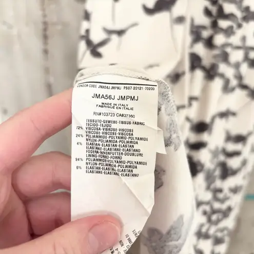 Armani Collezioni Fitted Stretch Floral Mini Dress