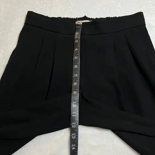 Babaton Cohen Pleat Front Crop Pants Size 4 Mid Rise Pull On Straight Leg Office