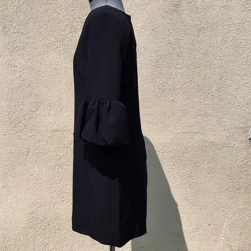 Milly Mandy Black Bell Sleeve Dress size 6