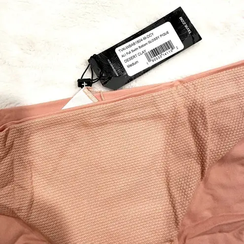 NWT Tavik Ali Full Swim Bottom Glossy Pique Desert Clay
