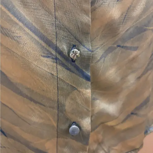 Alexis aqua l/s dress size S