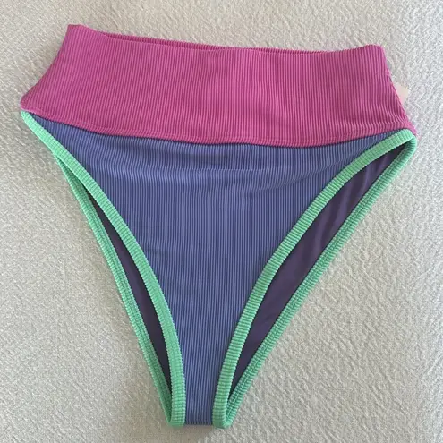 Beach Riot Emmy Bottom High Tide Colorblock, Size Small, $98