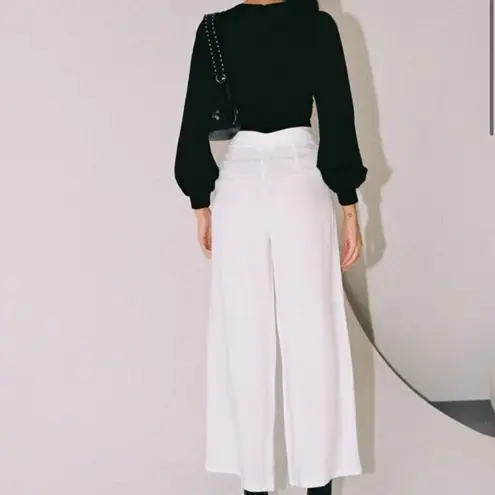 Princess Polly  Simona White linen look Pants