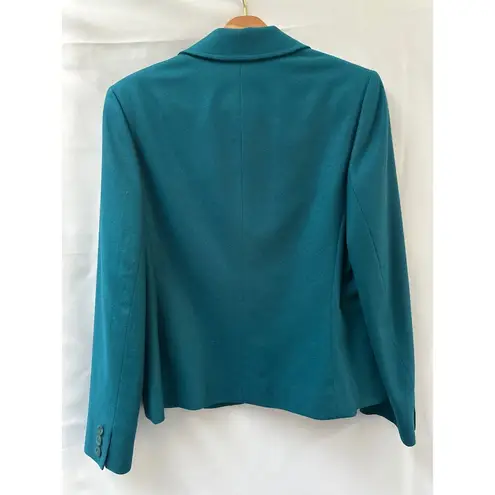 Pendleton Vintage Teal Green Blazer Size 12