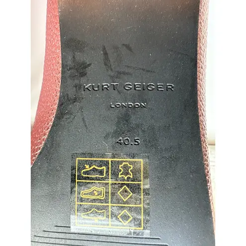 Kurt Geiger London Pierra Mary Janes in Metallic Color Block Size 40.5/ US 9.5