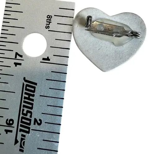 Vintage Ceramic Heart Pin Bundle
