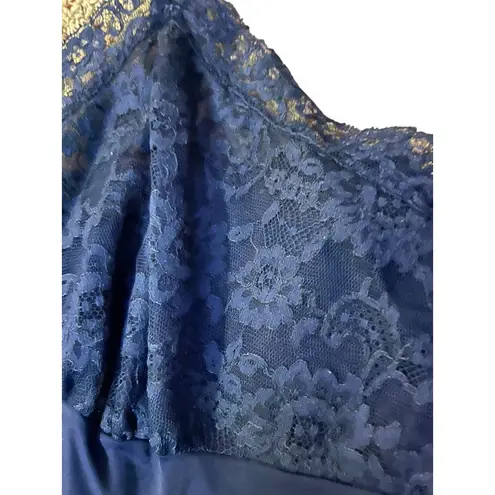 Van Raalte Full Slip Womens 36 Used Blue