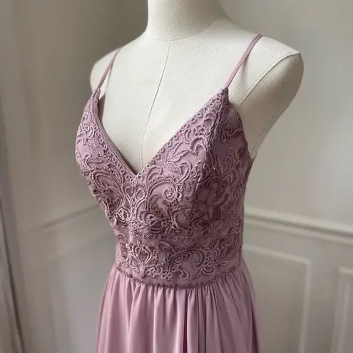 Kennedy Blue Cameron Formal Gown Bridesmaid Mauve 2
