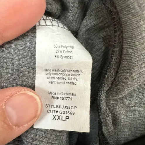 Jumpsuit, wide leg, spaghetti strap, criss cross tie in back, pockets, s… Gray Size undefined