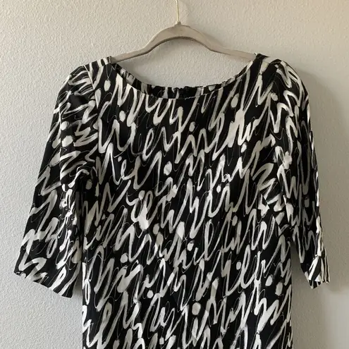 Milly Womens Size 2 Multicolor Swirl Printed Sheath Cocktail Dress