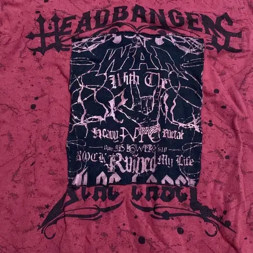 Black Label Blac label headbangers shirt size medium