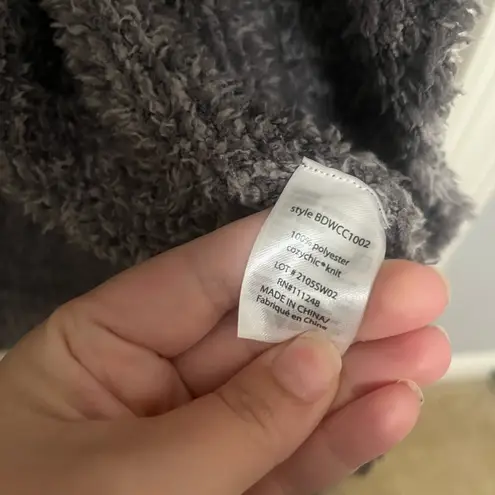 Barefoot Dreams CozyChic Gray Ultra Soft Cardigan Size L/XL