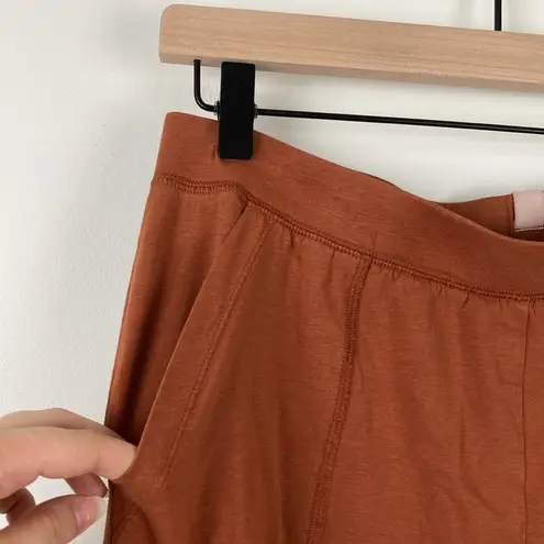 Thirdlove Wonderknit Pajama Bottoms Joggers Women’s Size Medium Sedona Orange